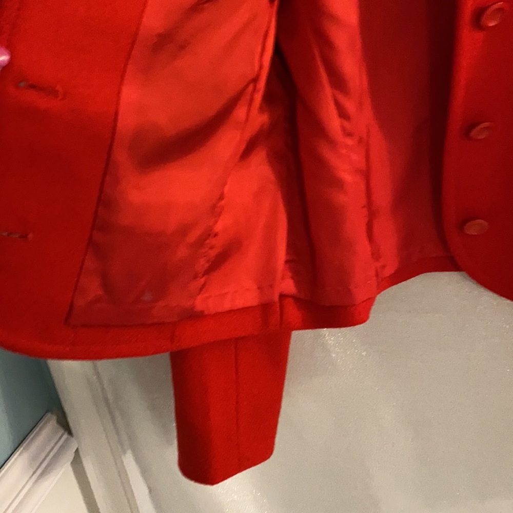 Red Wool Jacket - image 4